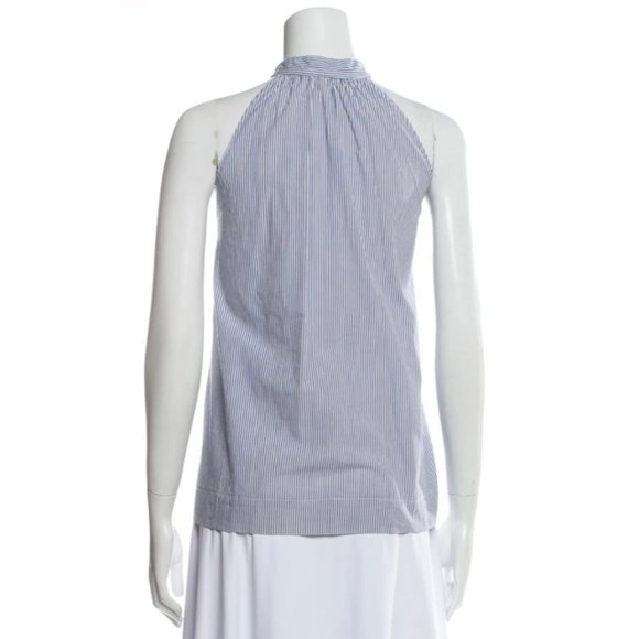 NILI LOTAN Striped Halterneck Top - Picture 3 of 6